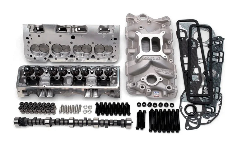 Edelbrock Power Package Top End Kit E-Street and Performer SBC - Main Product View
