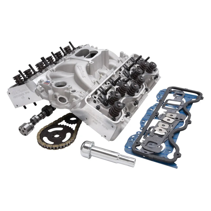 Edelbrock Power Package Top End Kit Performer RPM 348-409 BB Chevy W-Series V8 450+ Hp - Detail View