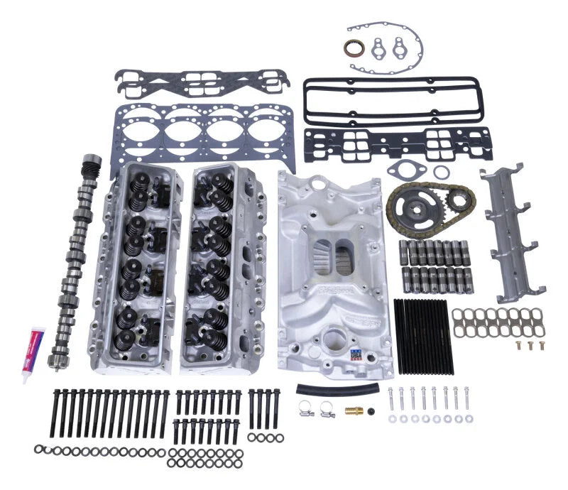 Edelbrock Power Pkg Top End Kit SBC 363 Hp - Main Product View