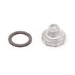 Load image into Gallery viewer, Edelbrock Power Valve Plug and Gasket for Any Demon Holley And Quick Fuel Carburetor - Side View