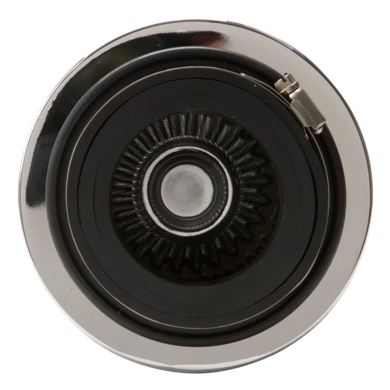 Edelbrock Pro-Flo Universal White Medium Conical Air Filter with 3/3.5/4in Inlet - Installation View