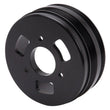 Load image into Gallery viewer, Edelbrock Pulley Crank Drive Pulley Ls Dual Quad Corvette Offset - Side View