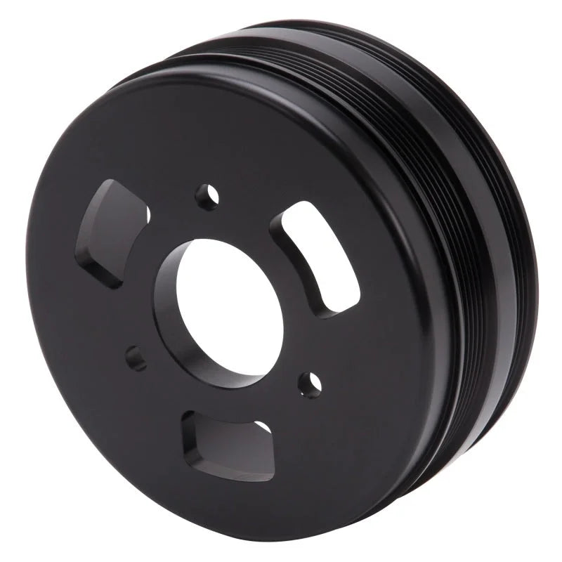 Edelbrock Pulley Crank Drive Pulley Ls Dual Quad Corvette Offset - Side View
