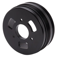 Load image into Gallery viewer, Edelbrock Pulley Crank Drive Pulley Ls Dual Quad Corvette Offset - Side View