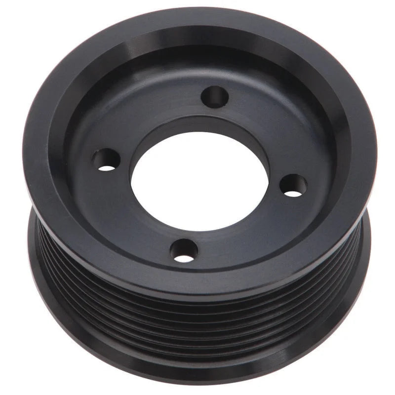 Edelbrock Pulley SC E-FoRce 3 00In 8 Rib Black - Main Product View
