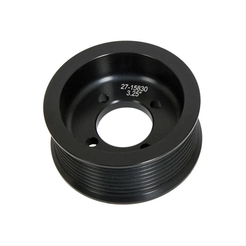 Edelbrock Pulley SC E-Force 3 250In 8 Rib Black - Main Product View
