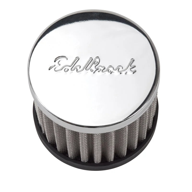 Edelbrock Push-On Race Breather - Side View
