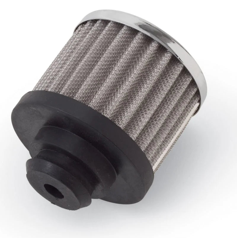 Edelbrock Push-On Race Breather - Back View