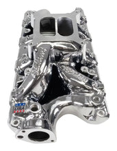 Load image into Gallery viewer, Edelbrock RPM Air-Gap Intake Manifold - Chrome Plasma Finish fits Ford Small-block 289 / 302 / 347 - Main Product View