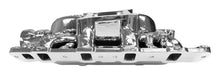 Load image into Gallery viewer, Edelbrock RPM Air-Gap Intake Manifold - Chrome Plasma Finish fits Ford Small-block 289 / 302 / 347 - Back View