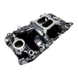 Load image into Gallery viewer, Edelbrock RPM Air-Gap Intake Manifold Oval Port - Black Plasma Finish fits Chevrolet Big-Block - Side View