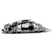 Load image into Gallery viewer, Edelbrock RPM Air-Gap Intake Manifold Oval Port - Chrome Plasma Finish fits Chevrolet Big-Block - Additional View 6