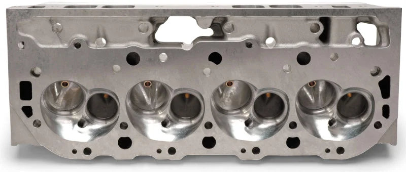 Edelbrock Race Cyl Head Musi CNC BBC Victor 24Deg Bare - Back View