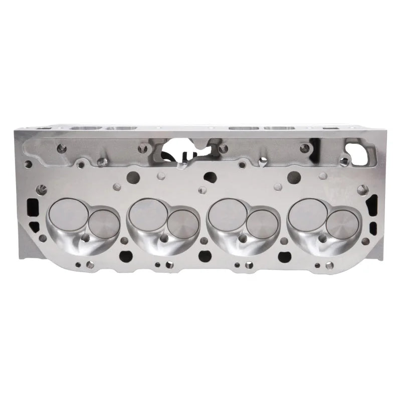 Edelbrock Race Cyl Head Musi CNC BBC Victor 24Deg Complete - Side View