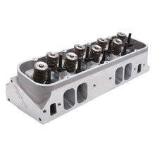 Load image into Gallery viewer, Edelbrock Race Cyl Head Musi CNC BBC Victor 24Deg Complete - Installation View