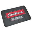 Load image into Gallery viewer, Edelbrock Racing Fender Cover - PVC Foam Mat - 2 Color Printed Edelbrock Racing Logo - Side View