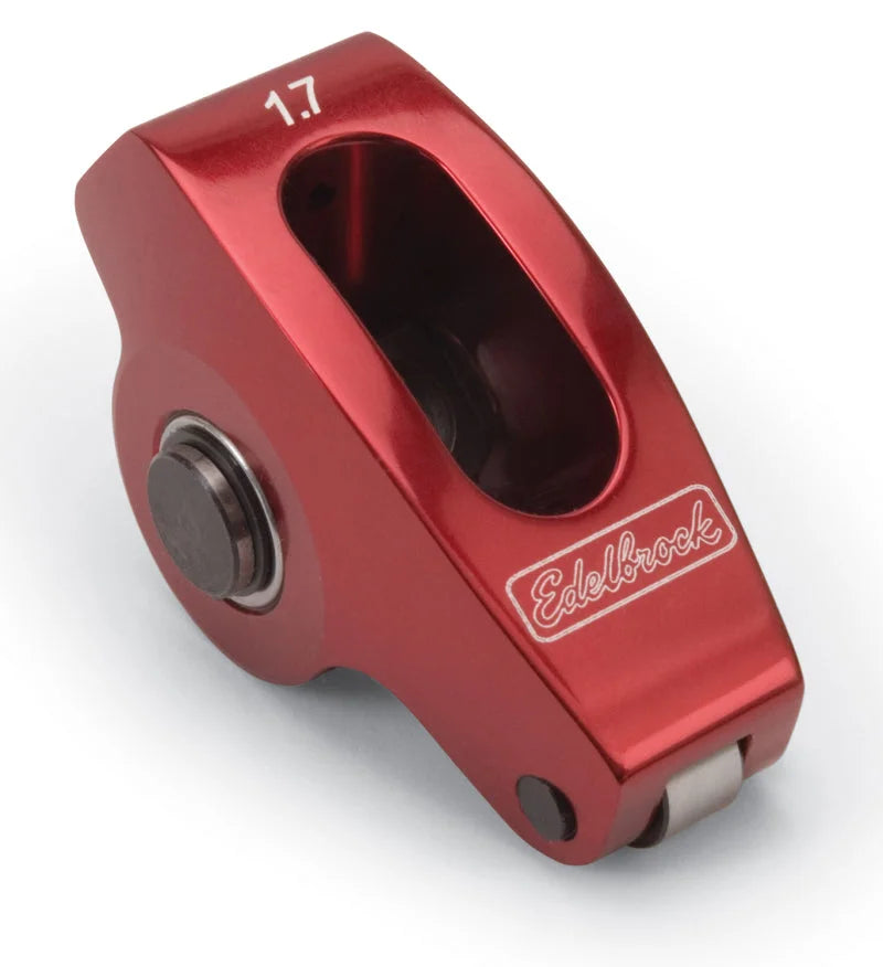 Edelbrock Rocker Arms Roller BBC 7/16In 1 7 1 Ratio Individual - Main Product View