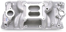 Load image into Gallery viewer, Edelbrock S/B Chevy RPM Air-Gap Manifold - Side View