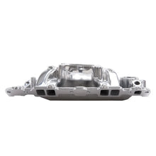 Load image into Gallery viewer, Edelbrock SBC Perf Air Gap Manifold Polished - Main Product View