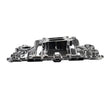 Load image into Gallery viewer, Edelbrock SBC Performer EPS Manifold - Chrome Plasma Coated - Installation View