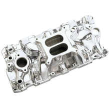 Load image into Gallery viewer, Edelbrock SBC Performer Eps Polished Manifold - Additional View 7