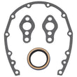 Load image into Gallery viewer, Edelbrock SBC Timing Cover Gasket And Oil Seal Kit - Side View