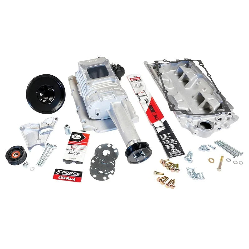 Edelbrock SC Jeep Wrangler 2018-2020 3.6L V6 Pentastar - NO TUNER - Side View