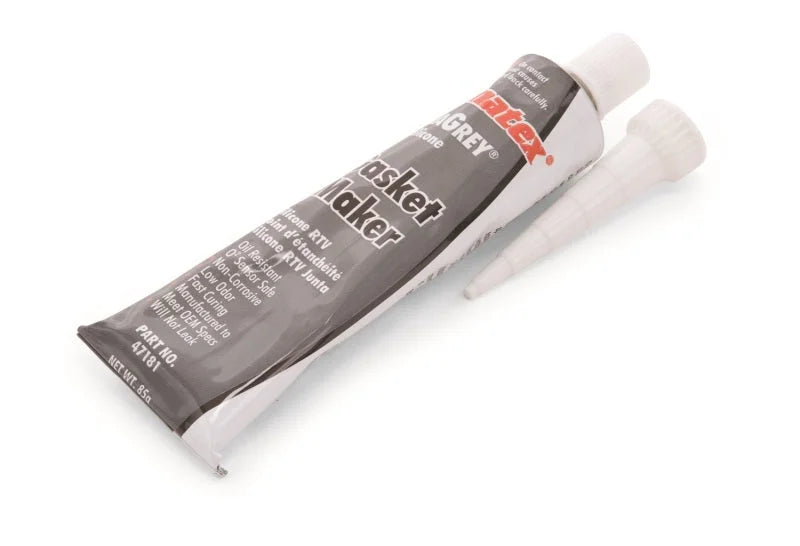 Edelbrock Silicone RTV 3 Oz Tube Black - Side View