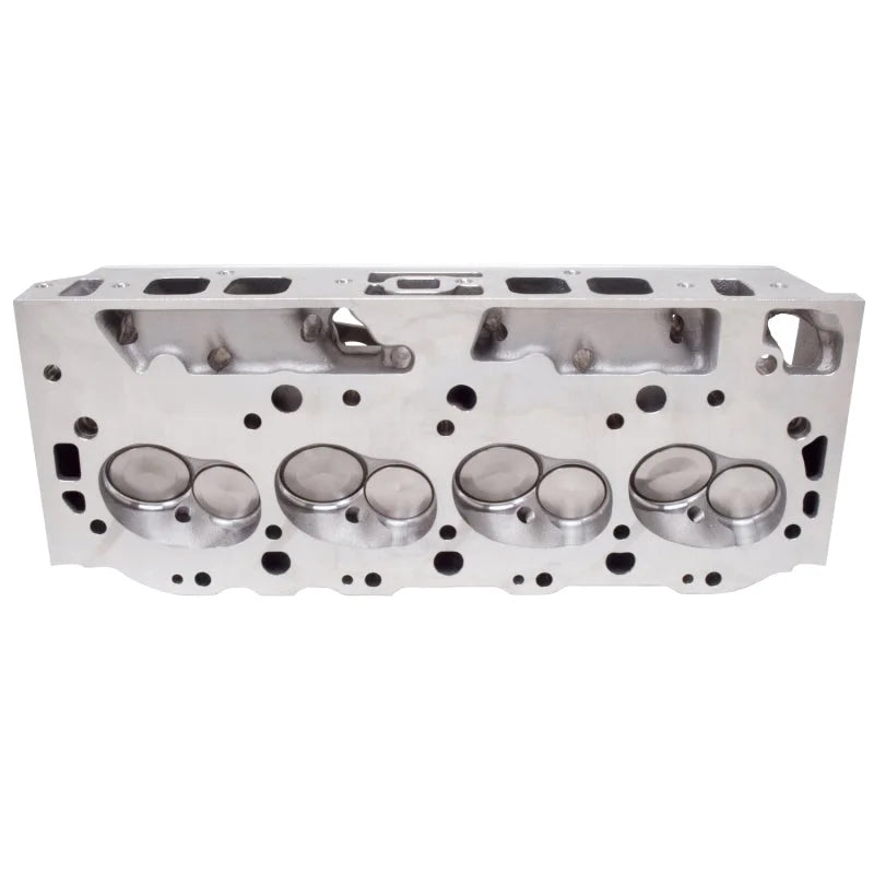 Edelbrock Single BBC Hi-Comp 454-0 Head Comp - Installation View