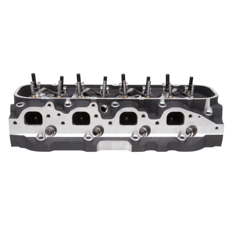 Edelbrock Single Marine BBC Rect Port Head w/ Valves - Installation View