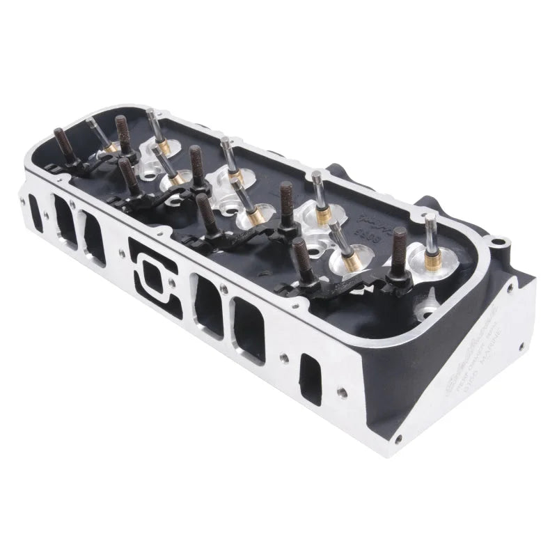 Edelbrock Single Marine BBC Rect Port Head w/ Valves - Additional View 6