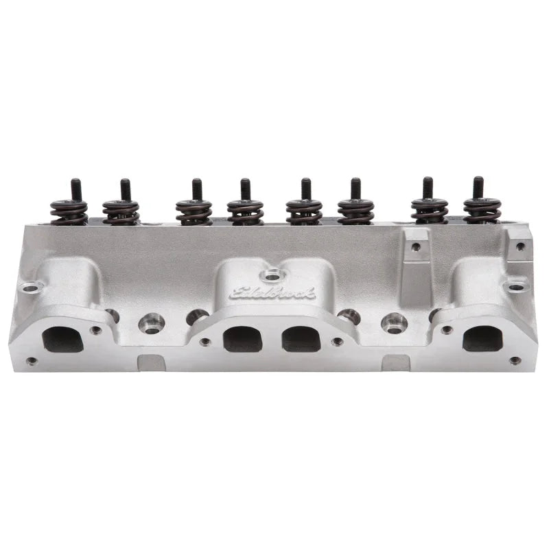 Edelbrock Single Perf Pontiac 72cc Head Comp - Additional View 6