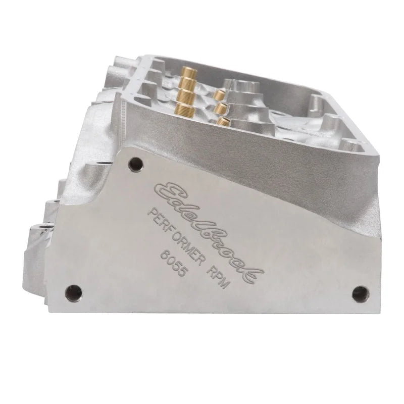 Edelbrock Single Perf RPM BBC Rect Port Head Bare - Back View
