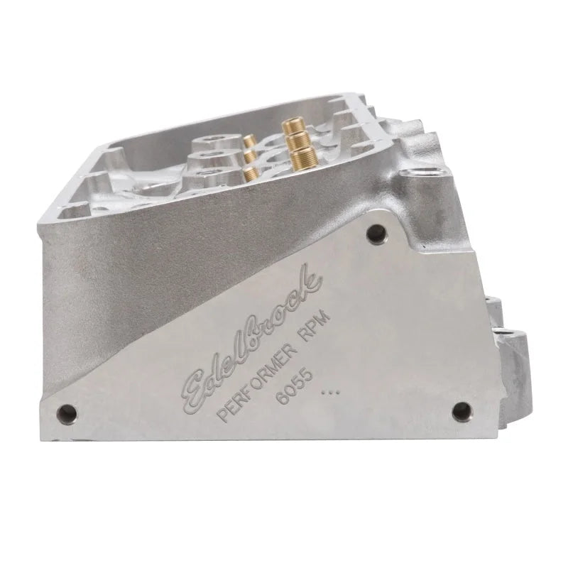 Edelbrock Single Perf RPM BBC Rect Port Head Bare - Installation View