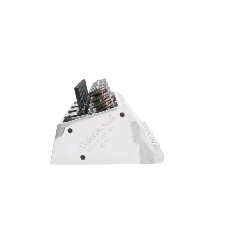 Edelbrock Single Perf RPM SBC 70cc Head Comp - Back View
