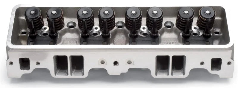 Edelbrock Single Perf SBC C-Bolt Head Comp - Side View