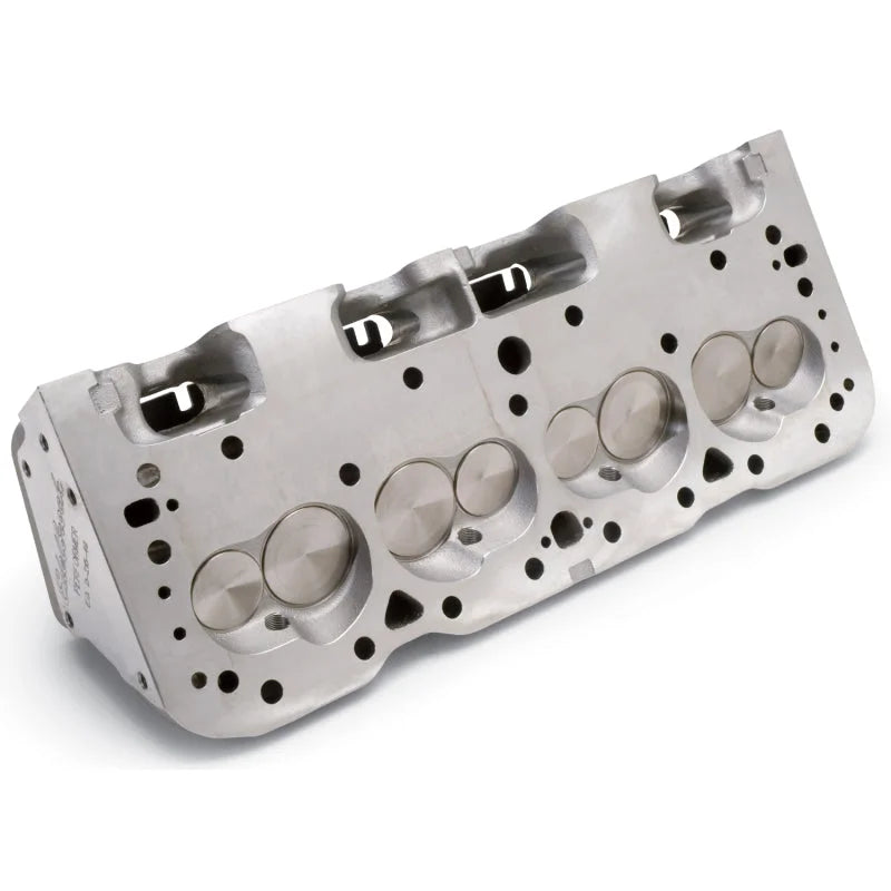 Edelbrock Single Perf SBC C-Bolt Head Comp - Installation View