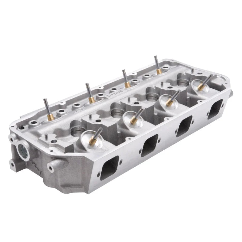 Edelbrock Single Victor Jr 170cc CNC 426-572 Hemi Bare Head w/ Valves - Installation View