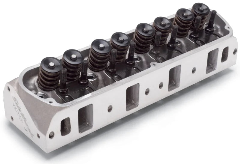 Edelbrock Single Victor Jr 289-351W-Flat Tap Head - Additional View 7