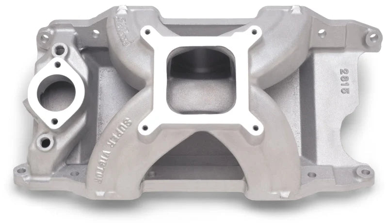 Edelbrock Small Block Chrysler Victor Manifold - Side View