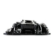 Load image into Gallery viewer, Edelbrock Small Block Performer RPM AIR-Gap Intake Manifold Black Plasma Finish fits Chevrolet - Back View