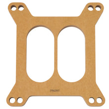 Load image into Gallery viewer, Edelbrock Spacer Carburetor 1/2In Wood Fiber Laminate Divided - Main Product View