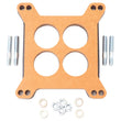 Load image into Gallery viewer, Edelbrock Spacer Carburetor 1/2In Wood Fiber Laminate Four-Hole - Main Product View