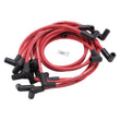 Load image into Gallery viewer, Edelbrock Spark Plug Wire Set SBC 74-88 V8 50 Ohm Resistance Red Wire (Set of 9) - Main Product View