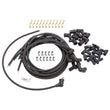 Load image into Gallery viewer, Edelbrock Spark Plug Wire Set Universal 90 Deg Boots 500 Ohm Resistance 8 65mm Black Wire (Set of 9) - Main Product View