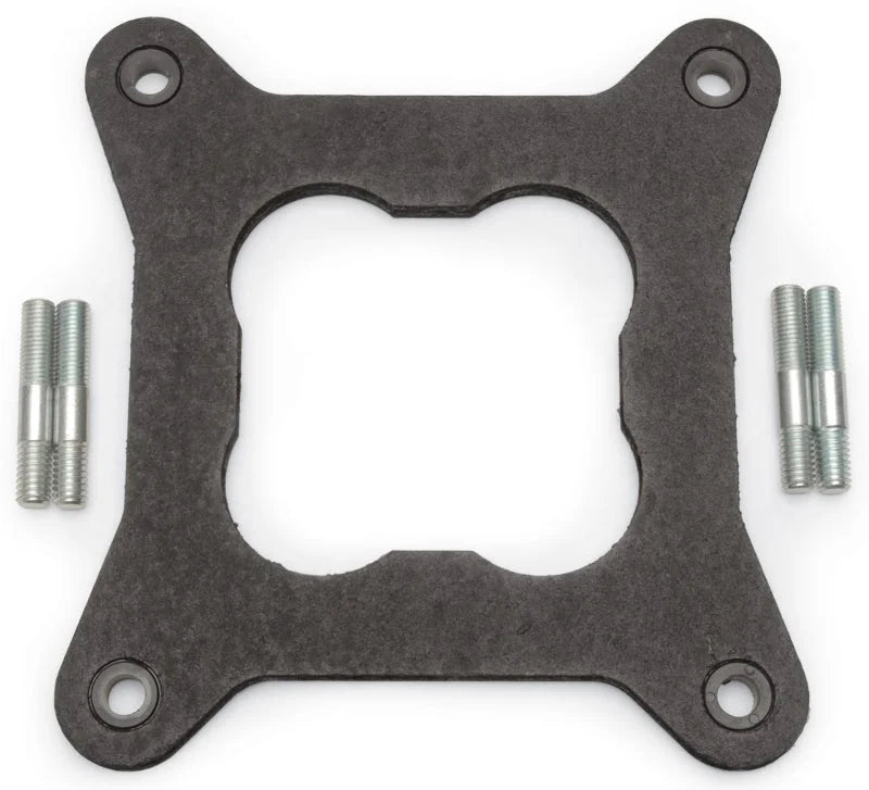Edelbrock Sq Bore Heat Insulator - Side View