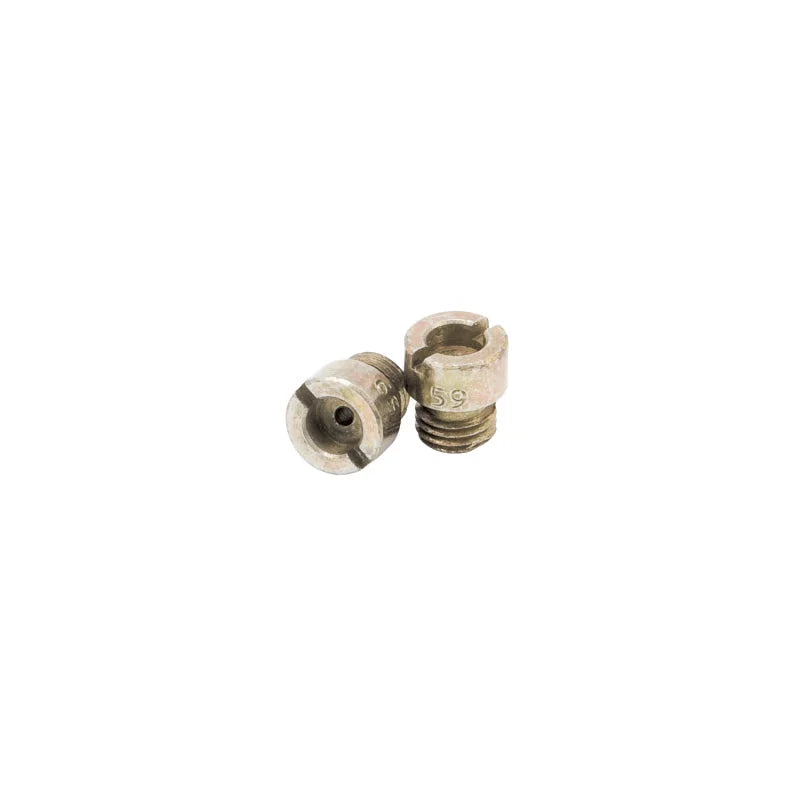 Edelbrock Standard Main Jets 1/4-32 Thread Jet 59 Size-0 058In Quantity-2 - Side View
