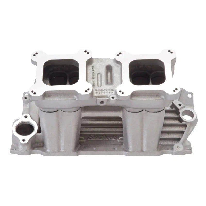 Edelbrock Str Tunnel Ram 350-400 Manifold - Side View