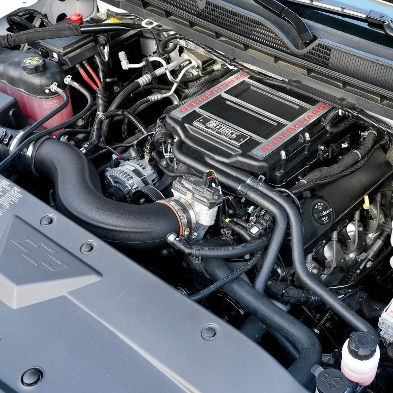 Edelbrock Supercharger E-Force Supercharger System Chevrolet/GMC Truck and SUV Gen V 5.3L w/o Tuner - Installation View
