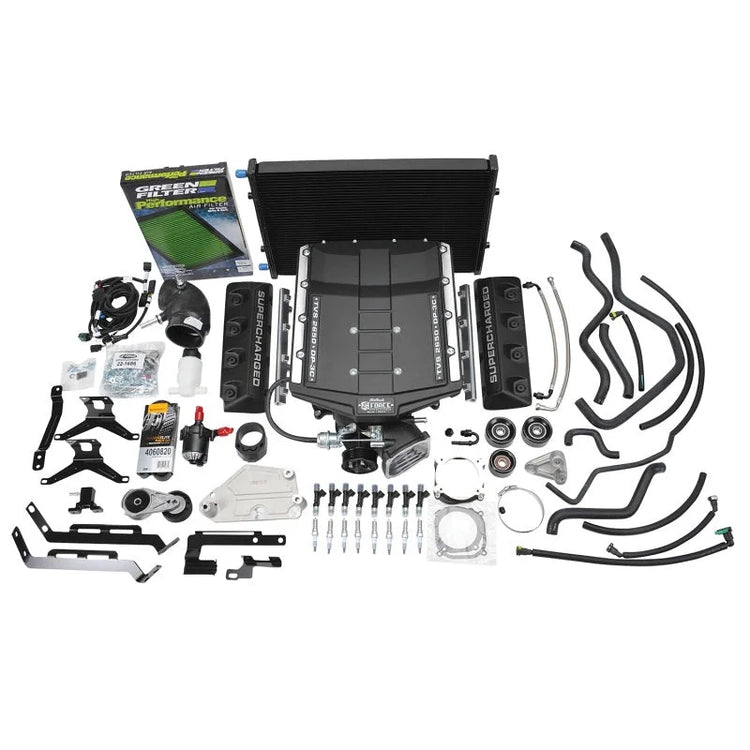 Edelbrock Supercharger Stage 1 - 15-17 Ford Mustang Modular Nose 5.0L V8 w/o Tuner - Main Product View